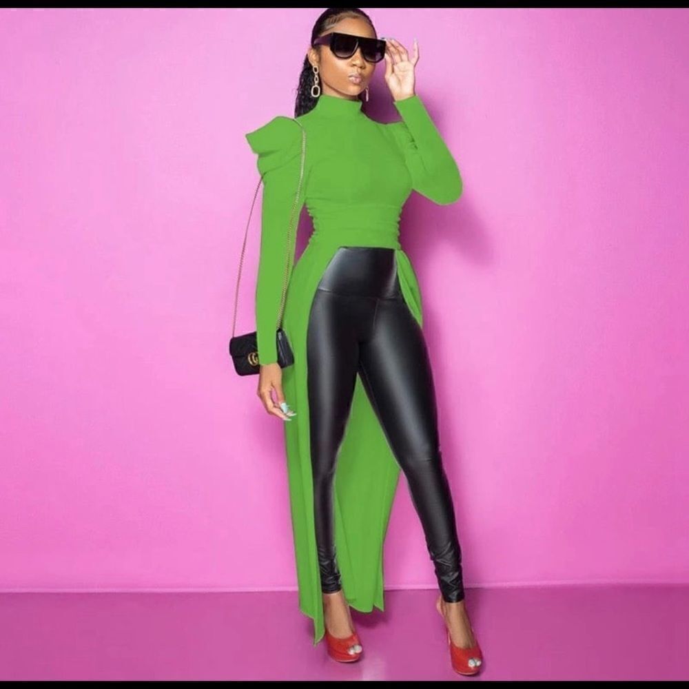 Green Swanky Top Green Swanky Top